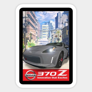 Nissan 370Z Innovation that Excites Sticker